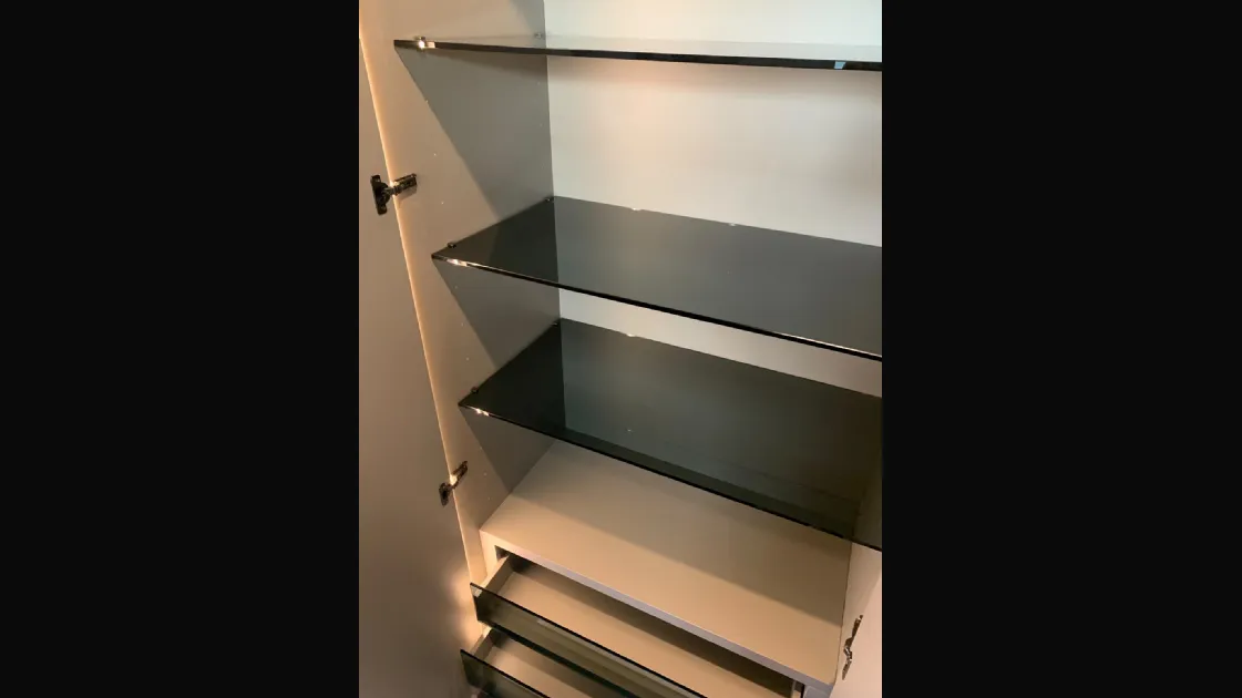 Lago Now Wardrobe with Mirror