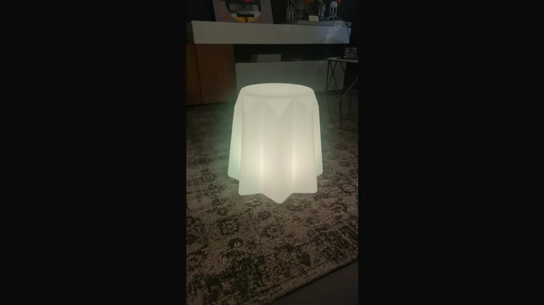 Coffee table/stool/lamp Pandoro Light model by Slide.