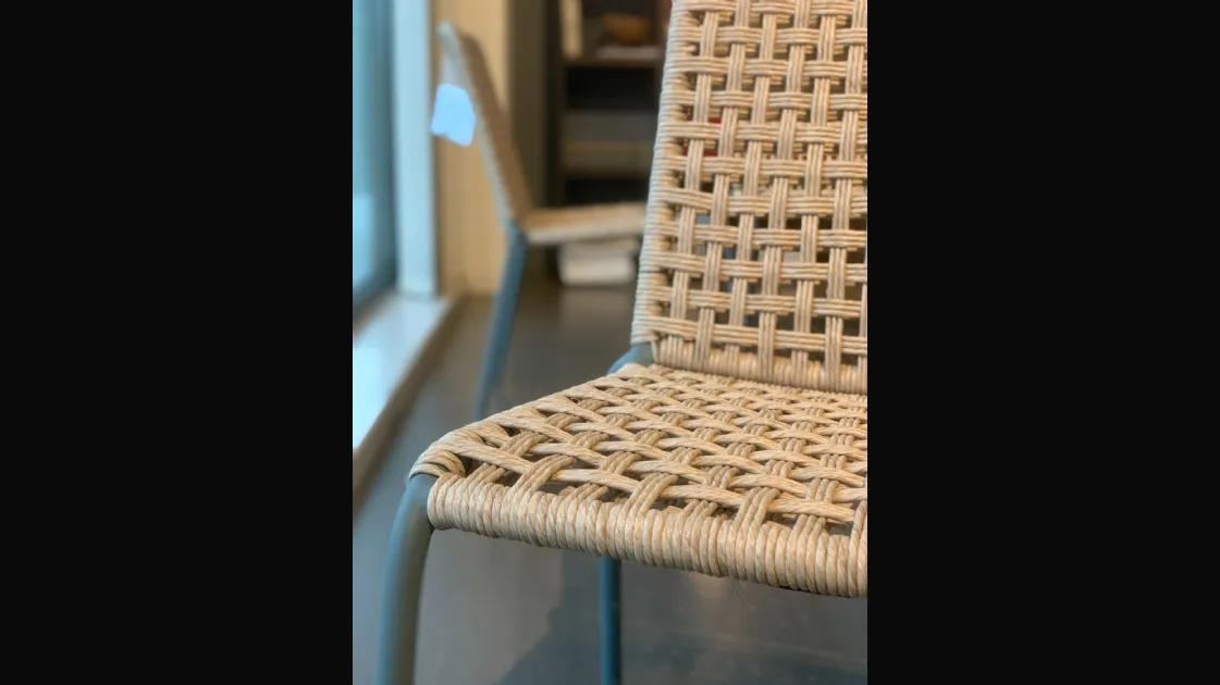 Chair model Straw 23 by Gervasoni