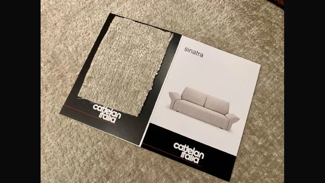 Sinatra sofa by Cattelan Italia