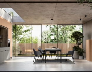 Cloe 03 Linear Modern Kitchen by Arredo3