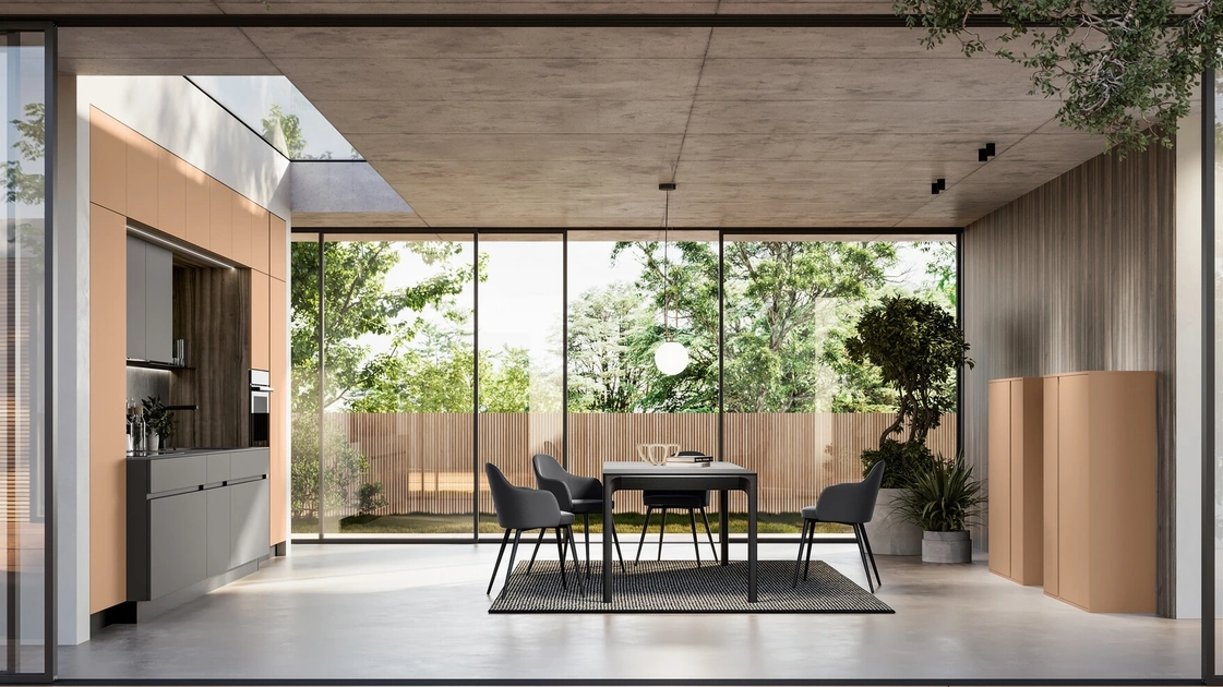 Cloe 03 Linear Modern Kitchen by Arredo3