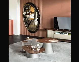 Adrian Wood coffee table by Cattelan Italia.