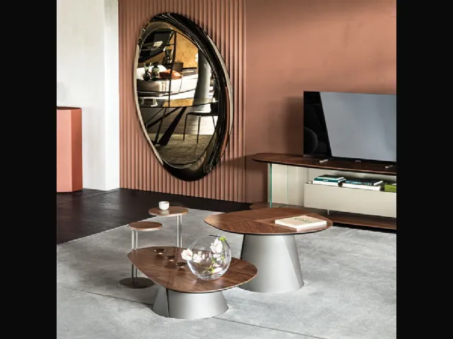 Adrian Wood coffee table by Cattelan Italia.