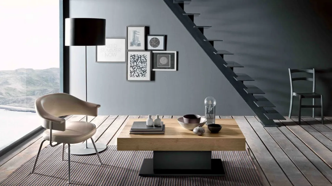 Transformable coffee table Ares Wing by Altacom.