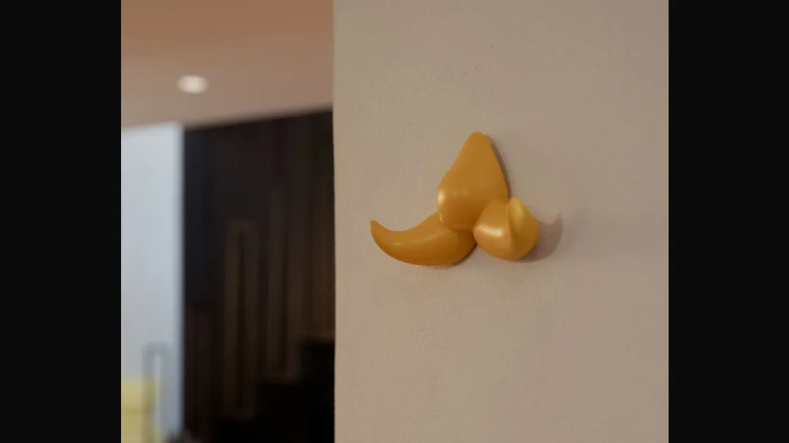 Slide Mustache Coat Rack
