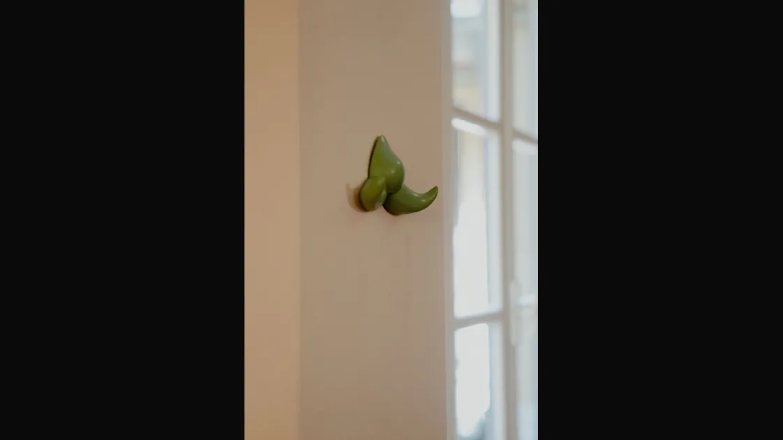 Slide Mustache Coat Rack