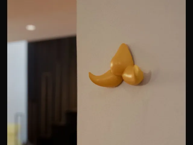Slide Mustache Coat Rack