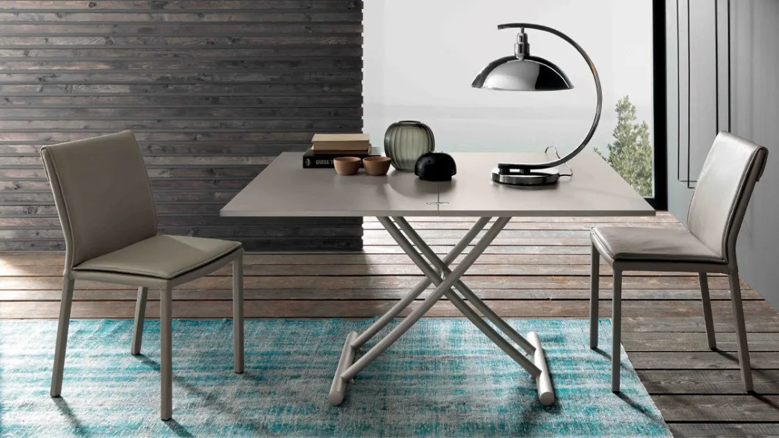 Transformable ceramic coffee table Bessy by Altacom