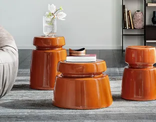Bishop ceramic side table by Cattelan Italia