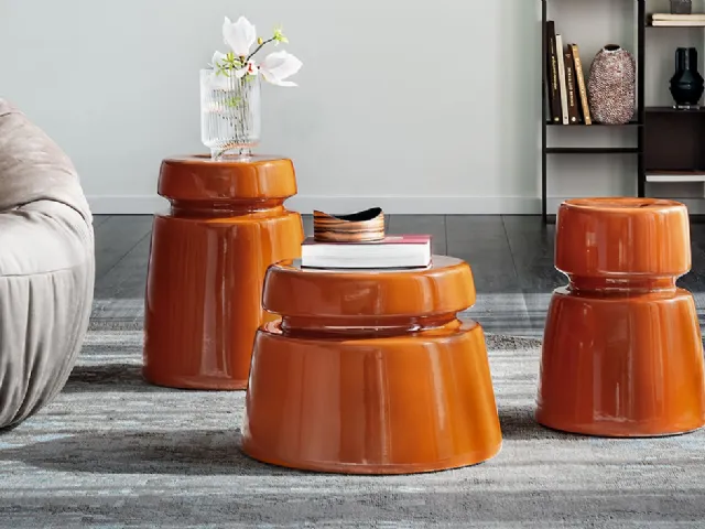 Bishop ceramic side table by Cattelan Italia