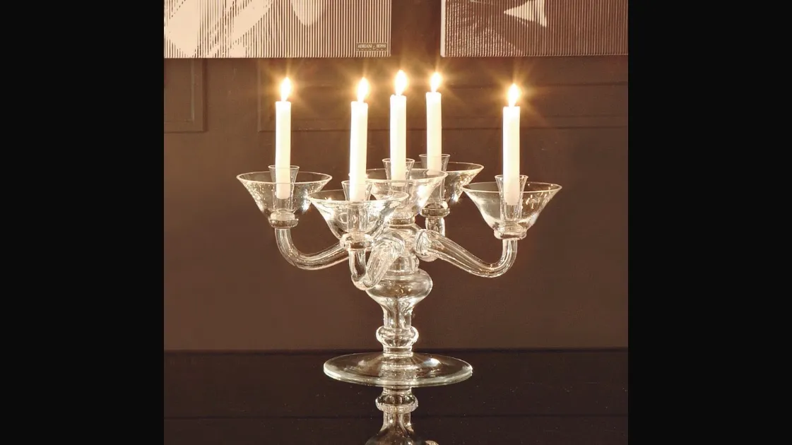 Vienna candlestick by Adriani and Rossi