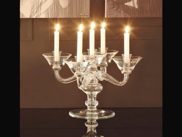 Vienna candlestick by Adriani and Rossi