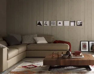 Convertible wooden coffee table Double by Altacom