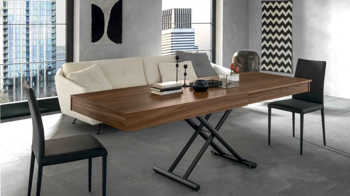 Febo convertible coffee table by Altacom.