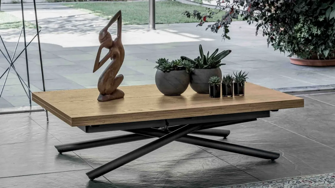 Convertible coffee table Lotus by Altacom