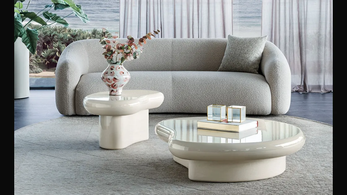 Matera ceramic side tables by Cattelan Italia