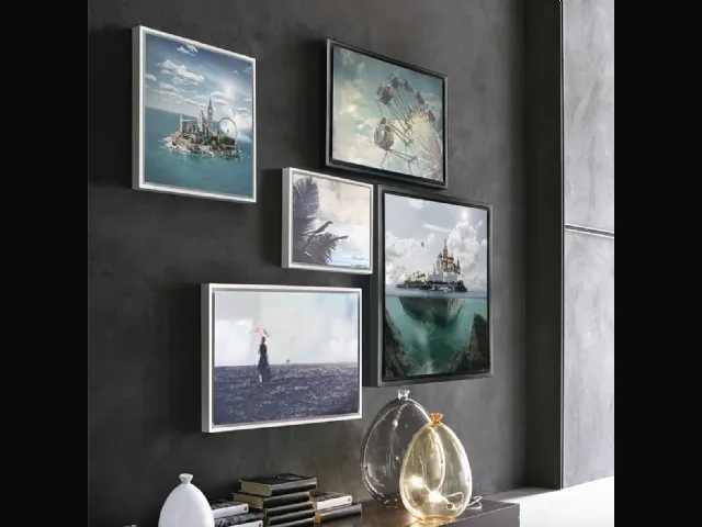 Paintings on canvas with Adriani and Rossi frames.