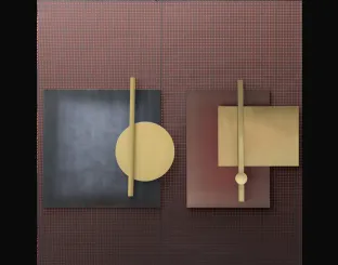 Geometric Colors Collection paintings by Adriani and Rossi