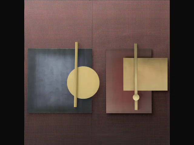 Geometric Colors Collection paintings by Adriani and Rossi