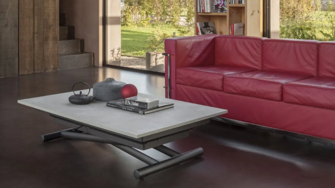 Convertible coffee table Sirio by Altacom.