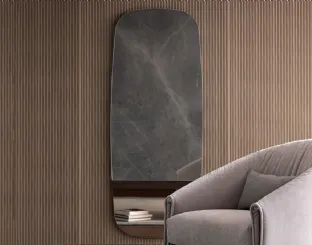 Oval wall mirror Lake by Bonaldo