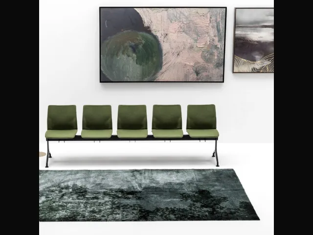 Green Theater Carpet by Adriani and Rossi