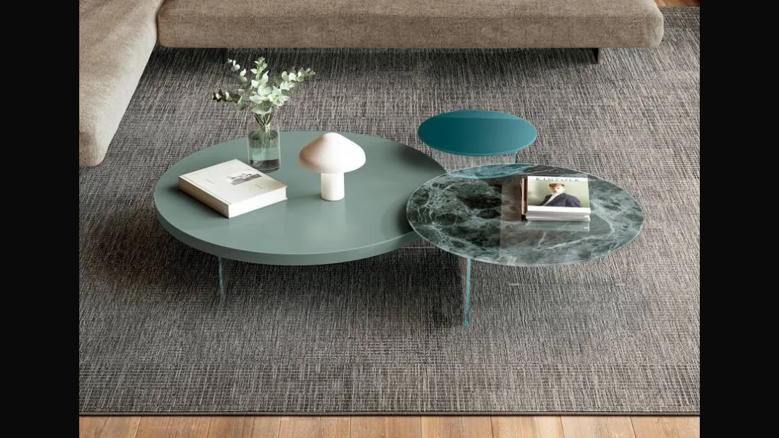 Air Rotondo Side Table 1964-1975G-1975X by Lago