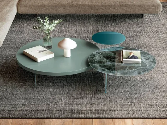 Air Rotondo Side Table 1964-1975G-1975X by Lago