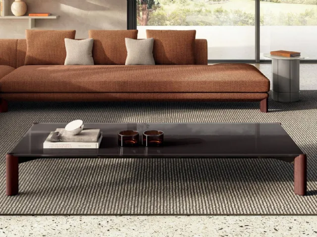 Correr Slim coffee table by Lago