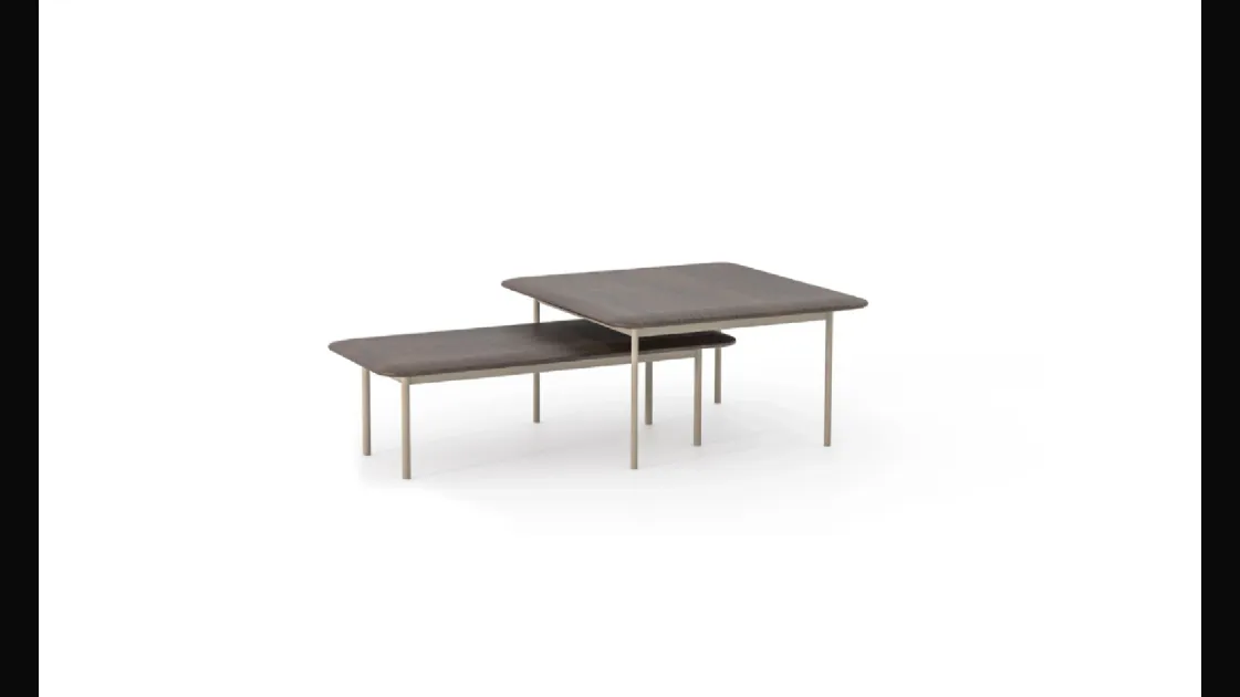 Drop wooden side table by Devina Nais