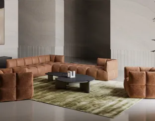 Flatiron wooden coffee table by Bonaldo
