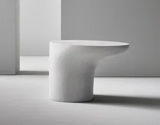 Sloan coffee table in polyurethane by Bonaldo