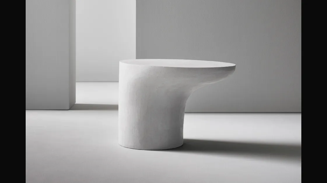 Sloan coffee table in polyurethane by Bonaldo