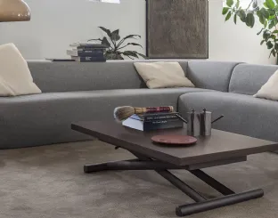 Transformable Universe coffee table with a melamine top by Altacom.