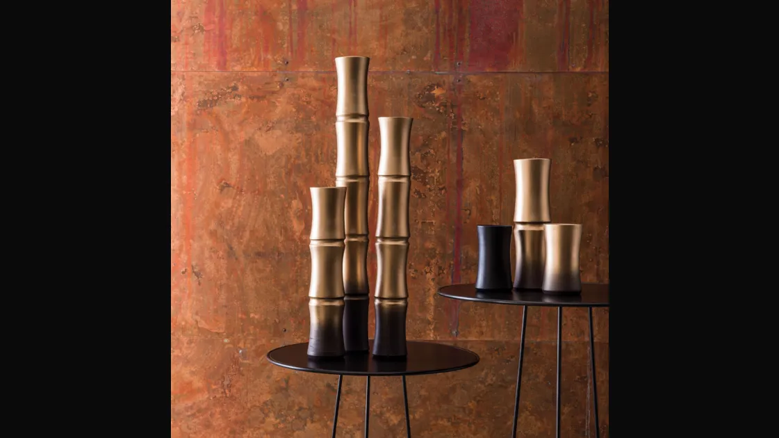 Bamboo Collection vases by Adriani and Rossi.