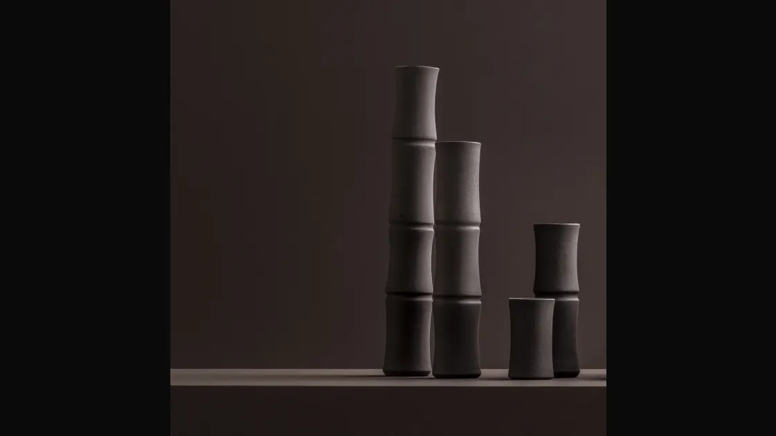 Adriani e Rossi's Bamboo Collection vases.