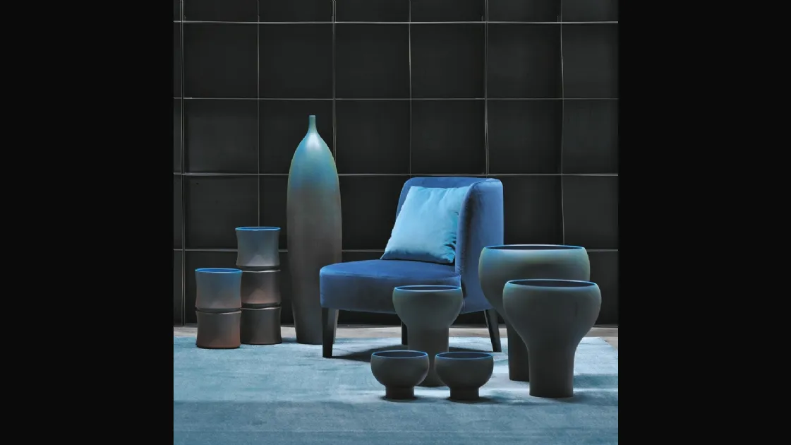 Mister Blue Collection pots by Adriani and Rossi