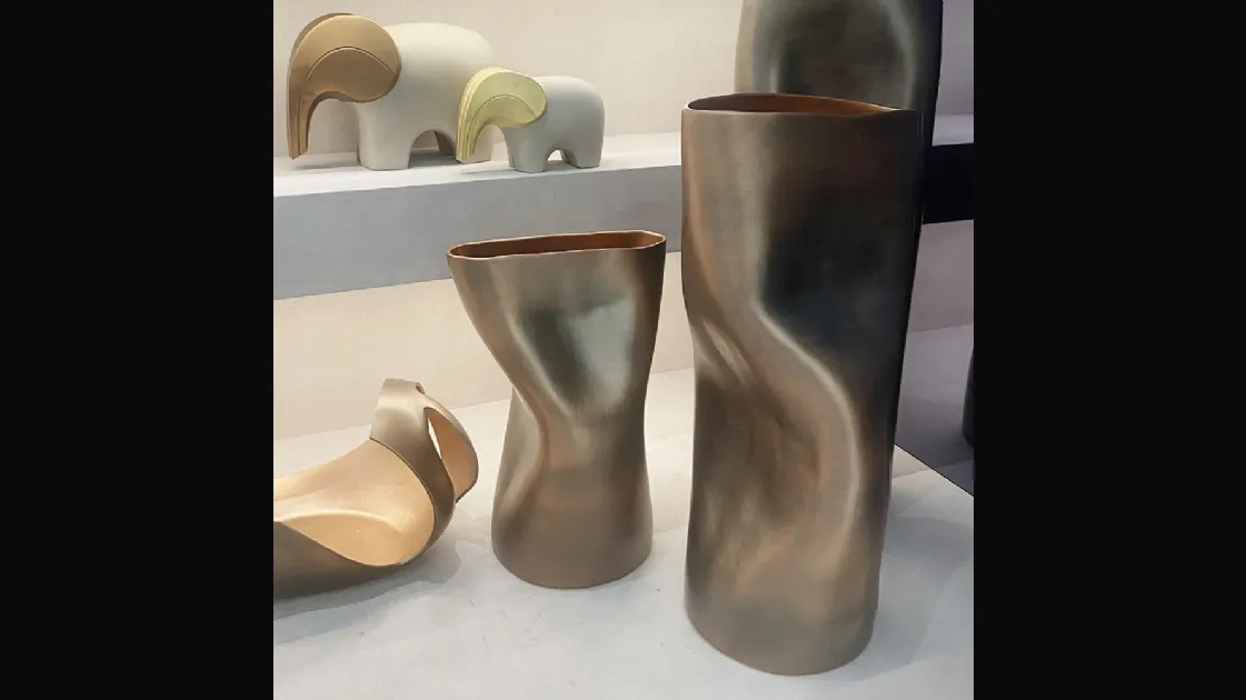 Eroded vase by Adriani and Rossi.