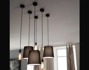 Shed Collections suspension lamps by Adriani and Rossi.