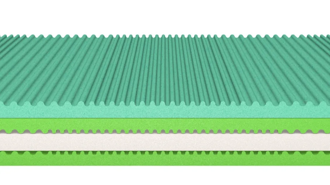 Erg in memory and aquacell mattress by Morfeus