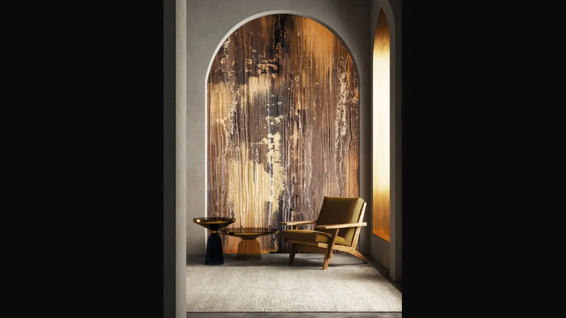 Wallpaper Dance Of Golden Shadows by London Art