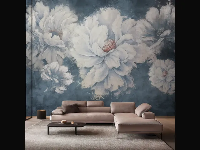 Wallpaper Flower Painting by Adriani and Rossi