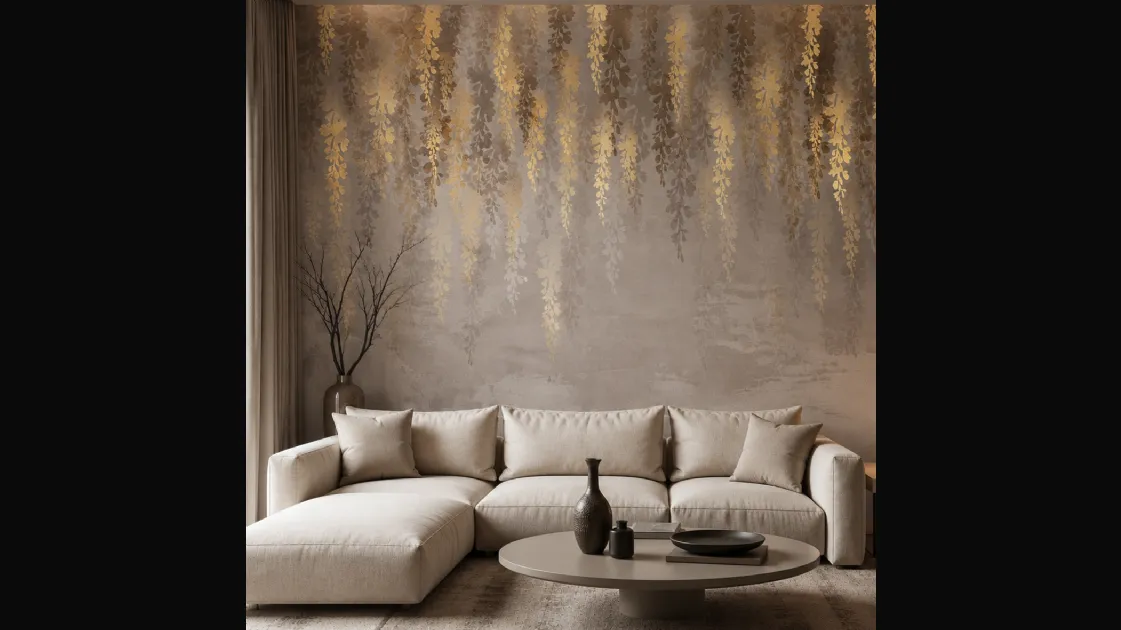 Glicy Gold Wallpaper by Adriani e Rossi