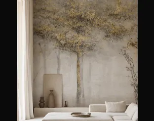 Golden Trees wallpaper by Adriani e Rossi