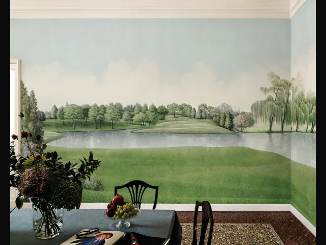 Wallpaper The Pelouse Royale by London Art.