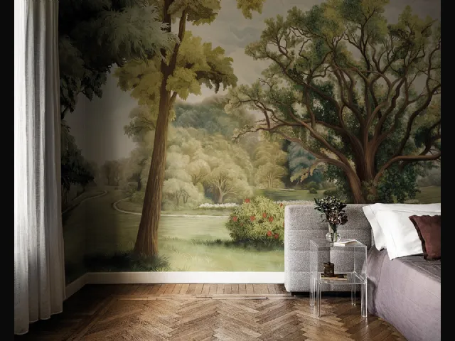 Wallpaper Le Parc Élégant by London Art.