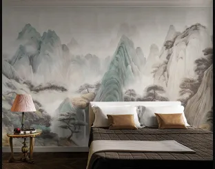 Wallpaper Les Rochers Mystiques by London Art