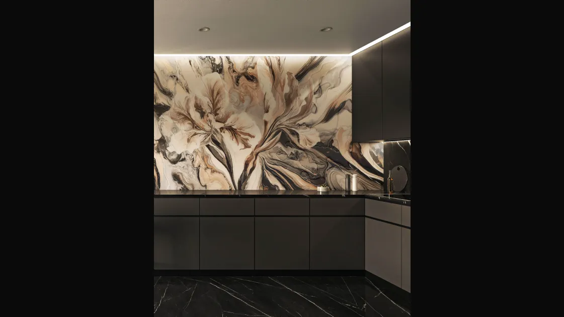 Silk Whispers wallpaper by London Art