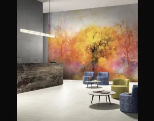 Tree Painting wallpaper by Adriani and Rossi.